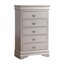 Lorana G6500-CH Chest ,Silver Champagne-1043133809