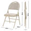 Fabric Padded Stackable Folding Chair Folding Chair