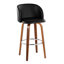 Ensemble de tabourets de bar pivotants au design moderne Mid-Century