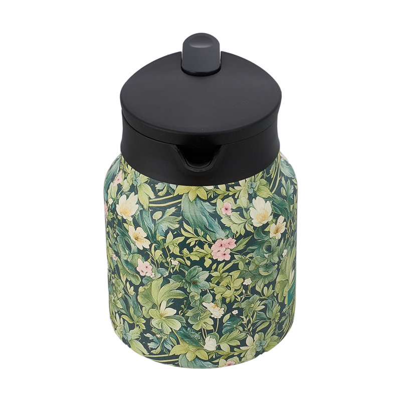Symple Stuff 1000ml Stainless Steel Floral