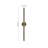 31.7" Minimalist Vanity Linear LED Curved Wall Sconce
