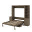 Grand lit escamotable avec bureau et tablettes ouvertes-68820643