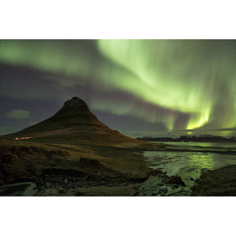 Northern Lights - Wrapped Canvas Print, 30cm H x 46cm W x 3.8cm D