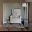 Fauteuil d'appoint capitonné en tissu capitonné-1646718074