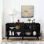 buffet avec rangement et tablettes réglables-857897780