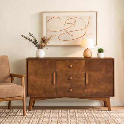 Buffet 47,3 po Mid Century Modern Buffet