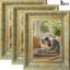 Cadre photo élégant 3 pièces 11 "x 14" doré antique avec changement de photo facile-199501248-199501255-199501252
