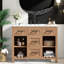 Meubles de rangement en bois rustiques de 91 cm (36 po)-504780169