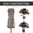 Brenndan 455cm X 265cm Rectangular Market Parasol-329458669