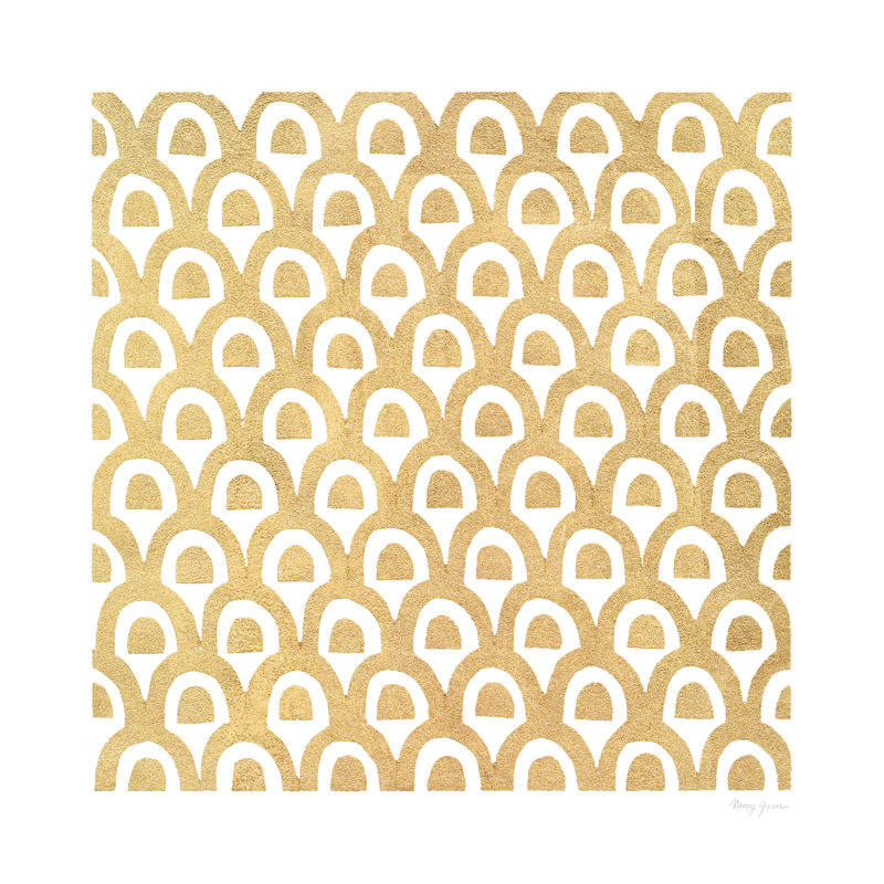 Simply Elegant XII by Nancy Green - Wrapped Canvas Painting, 91cm H x 91cm W