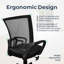 Chaise de bureau en filet MC1