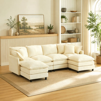 Modular Cloud Sectional Sofa