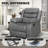 Crovetti Palomino Air Leather Recliner-114043479