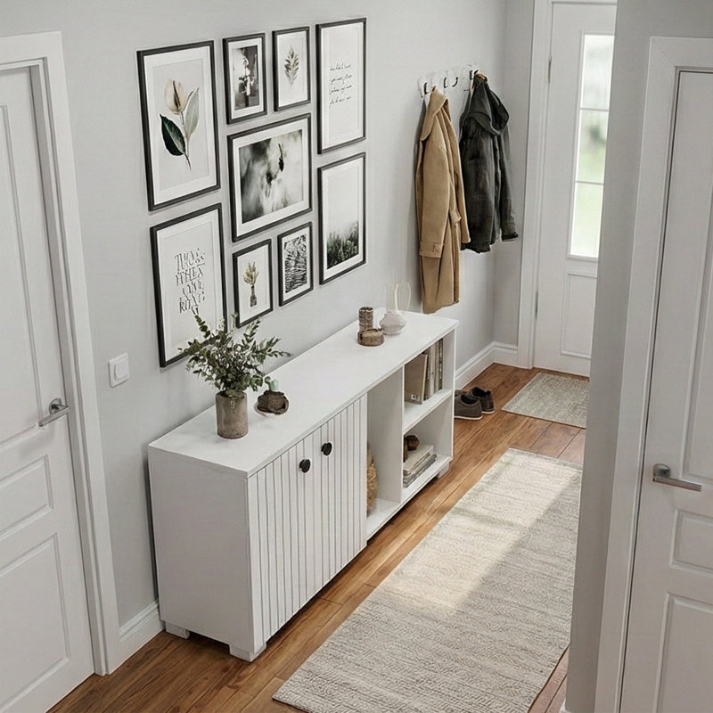 12 Pair Shoe Storage Cabinet