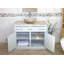 Rodger 1000mm Single Bathroom Vanity with Vessel Stone Basin