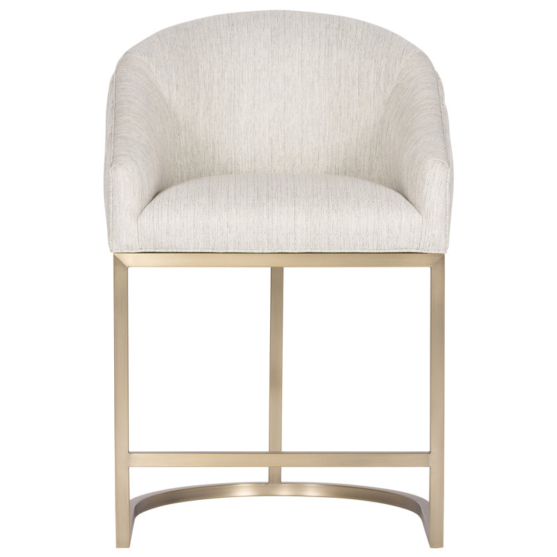 Tabouret de comptoir Make It Yours, Tabouret de comptoir (assise de 26 po de hauteur), Laiton satiné