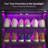 Stackable LED Shoe Storage Box