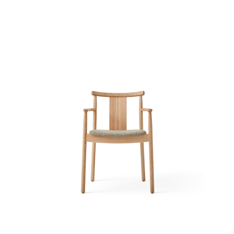 Merkur Leather Arm Chair, Natural