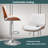 Xzayden Swivel Upholstered Adjustable Height Counter Stool,Bar Stool with Metal Frame-346393016-349276191