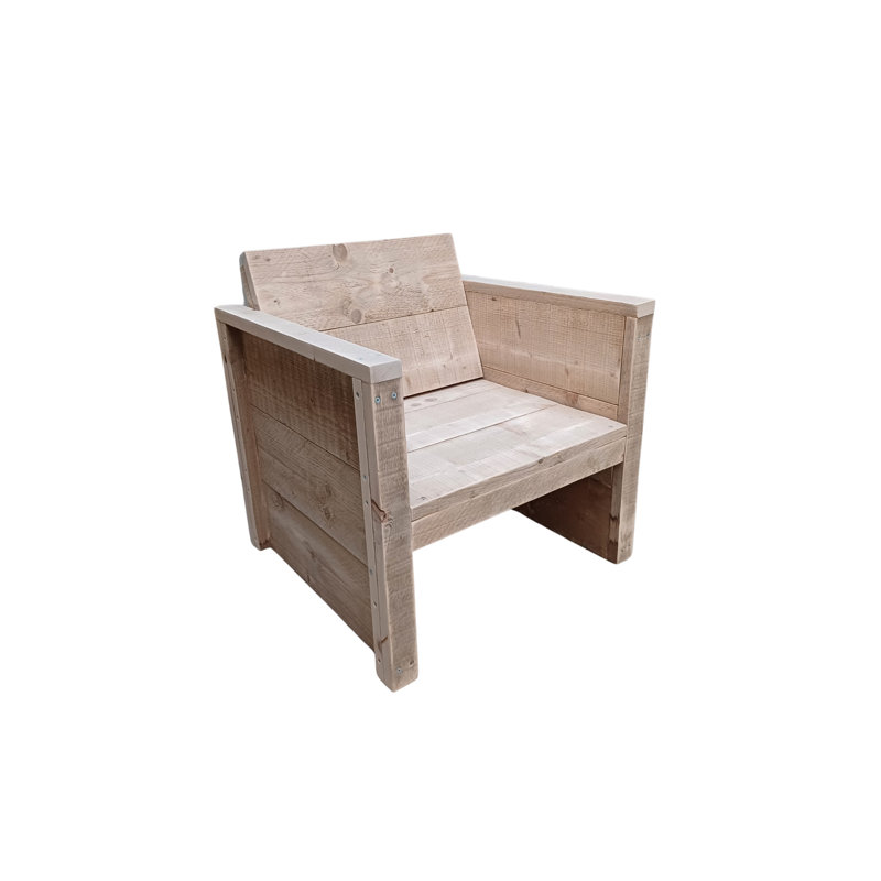 Pisgah Manufactured Wood Wood Outdoor Bench