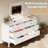 6 Drawer Dresser With Lighted Mirror-1562808282