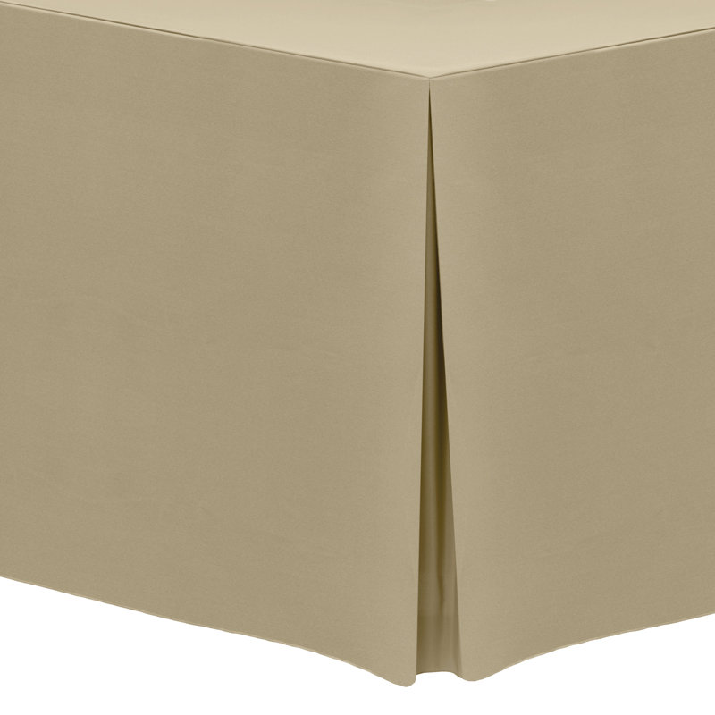 Solid Color Tablecloth, 18" x 48", 2, Camel