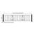 Suez 35cm H x 181cm W Black Metal Fencing with 1 Panel(s) Included