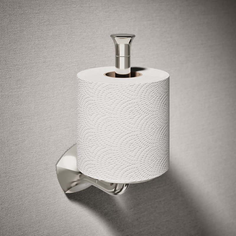 Porte-papier hygiénique occasion, Nickel poli