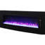 20.41 Inch High Electric Fireplace - 5000 /H Heat, Multi Colour Flame, Timer Function, /Ul , Vent 48 Curved Front Wall Mounted With Remote Flame & , 1400W /H, 11 Temp Settings,/Ul