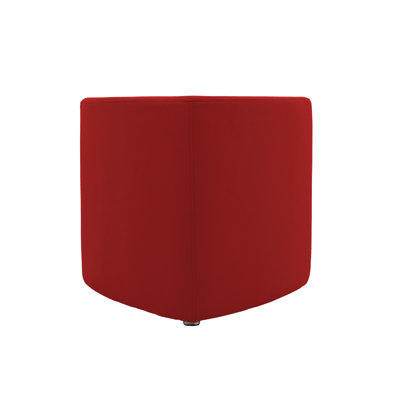 Pro Series Upholstered Rounded Triangle Ottoman, 18" Height