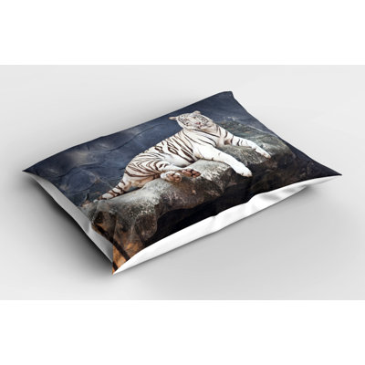 Tiger Polyester Sham Set