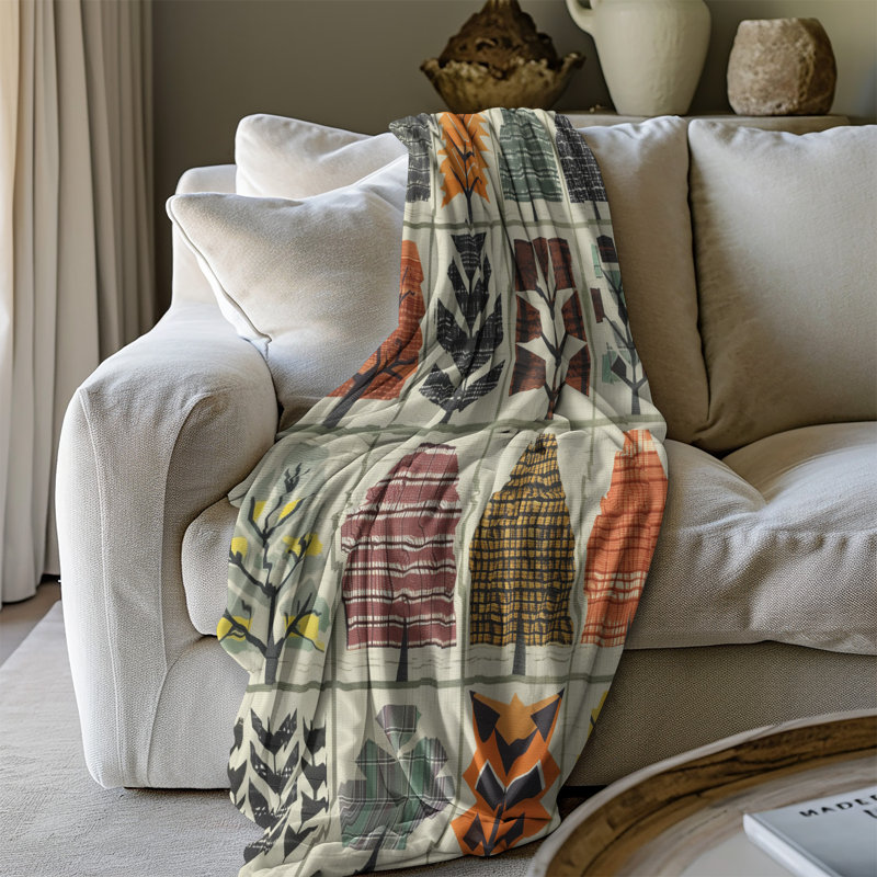 Couverture Nordic Nature, Grand lit