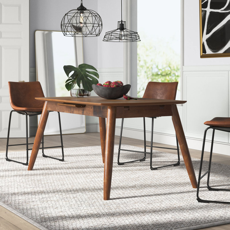 Alburga Extendable Dining Table, Brown
