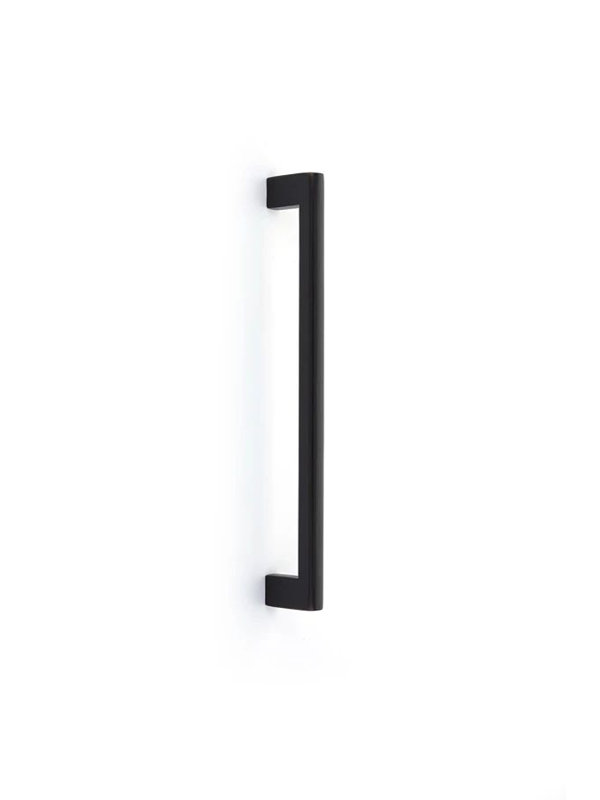 Poignée de porte de douche en verre Emtek Trail (GBTB), Bronze frotté à l'huile, 12"
