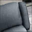 Comfortable Manual Recliner Chair for Relaxing in Living Room with Easy-Adjust Push-Back and Breathable Linen