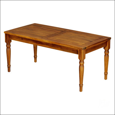 Table basse d'extérieur classique
