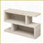 Table basse en bois naturel rétro Trexm