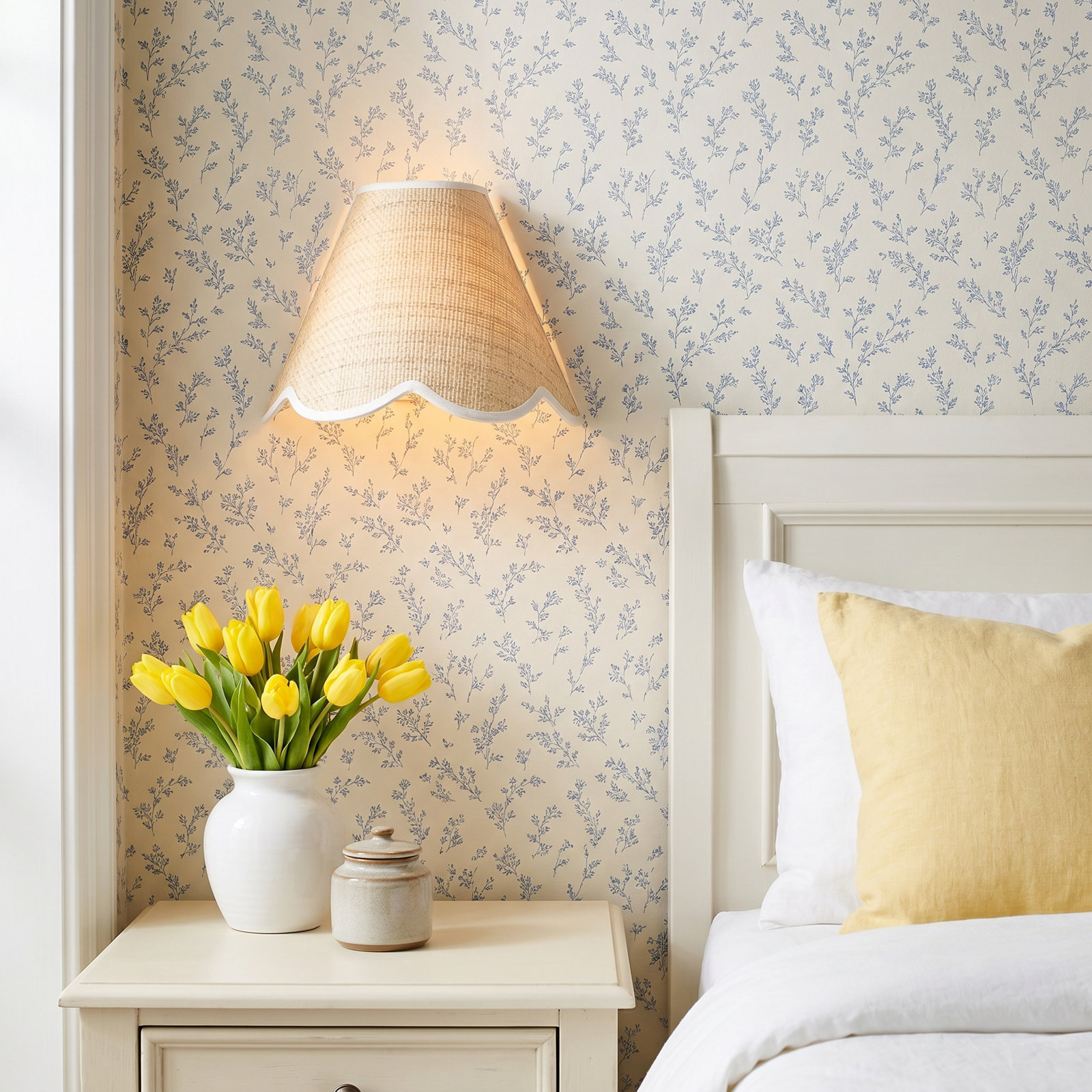Single Light Flush Mount Sconce