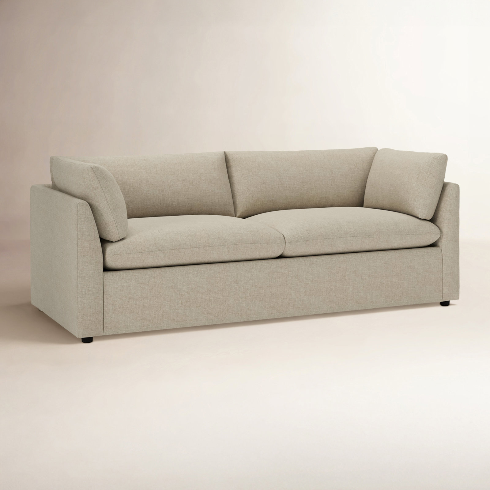 Kallie 86'' Sofa, Turbo Wheat Basketweave