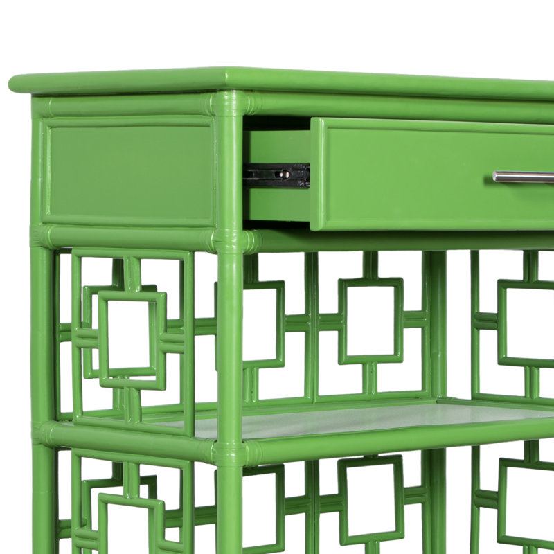 Sobe End Table, Bright Green