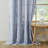 Semi Sheer Rod Pocket Curtain Panel with Tassel Fringe – Faux Linen Textured, Light Filtering, 1 Panel-509945933-509945922