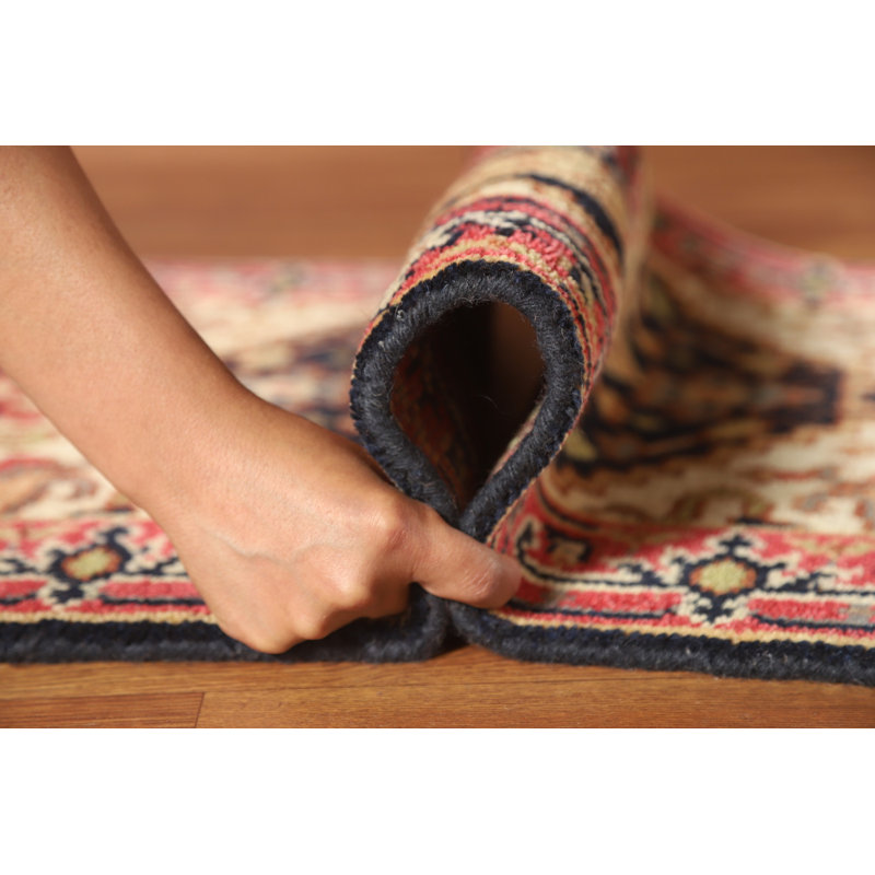 Tapis indien foncé foncé Medallion