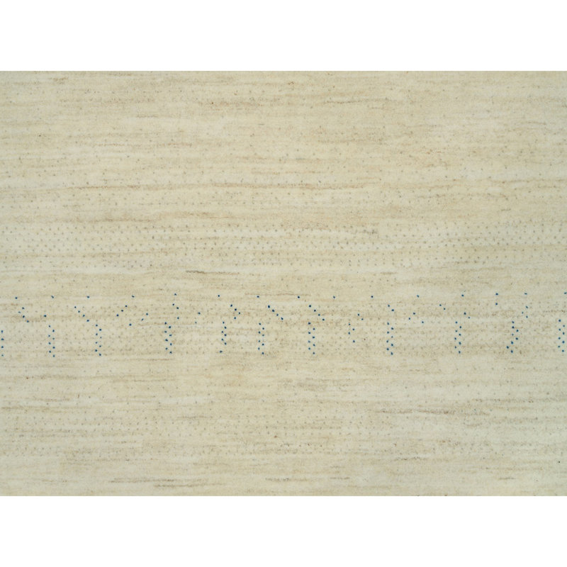 Tapis oriental en laine douce noué à la main 9 pi 8 po x 14 pi Heron Gabbeh