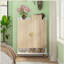 Armoire à chaussures en bois à 7 niveaux