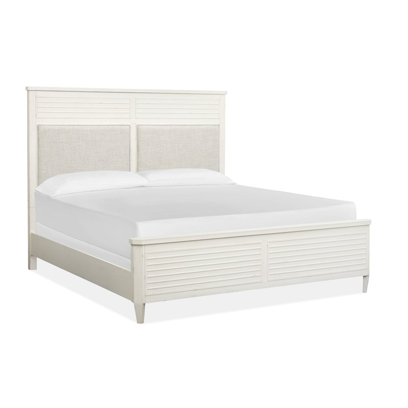 Cal. King Upholstered Panel Bed, California King