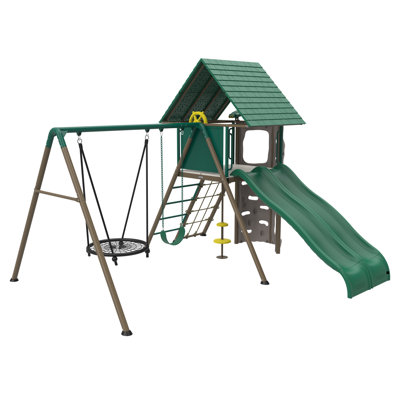 Big Stuff ® Two-slide Swing Set
