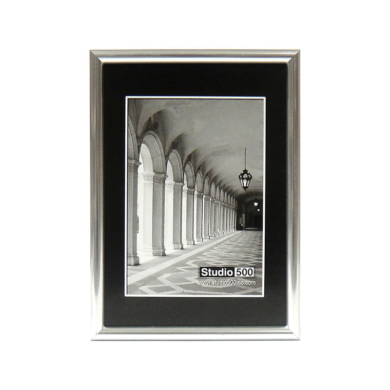 Cadre photo Glam Americana, Argent, 7 po x 5 po