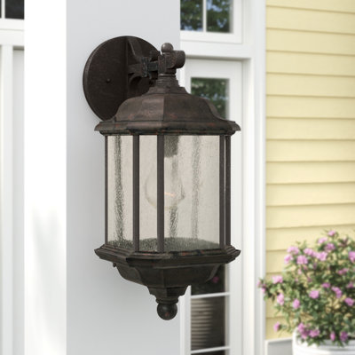 Kent One Light Outdoor Wall Lantern from Generation Lighting 