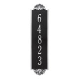Shell Personalized Vertical Estate 5-Line Wall Address Plaque