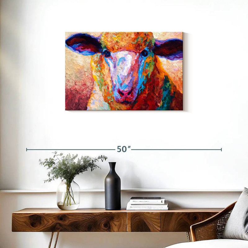 Brampt Dorset Ewe, 20" H x 30" W